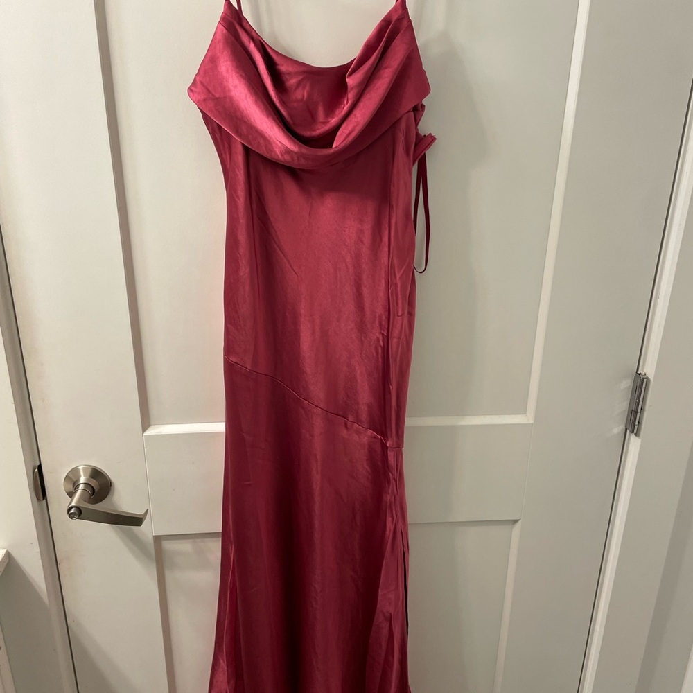 hello molly pink magenta midi dress